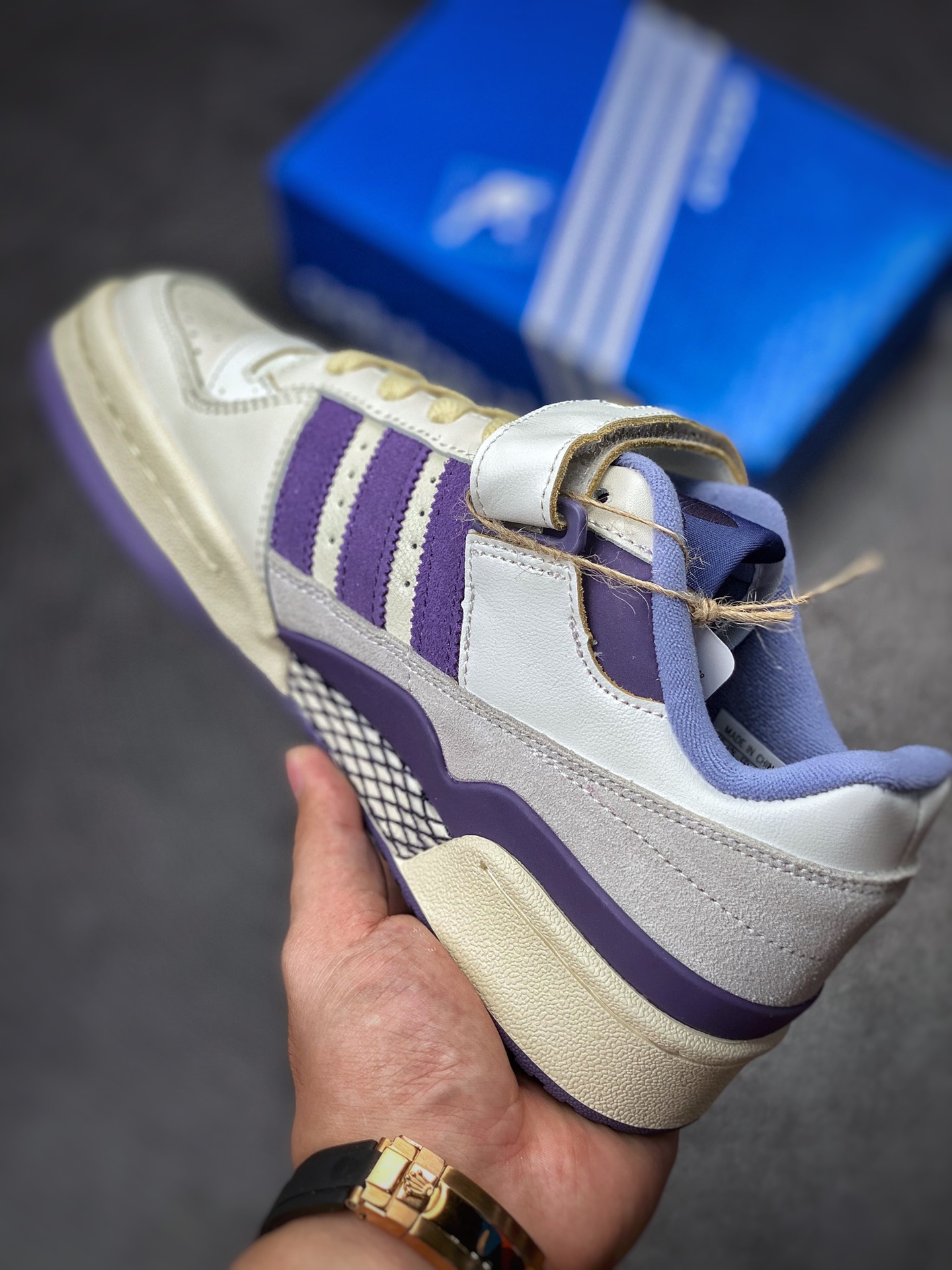 Overseas channel version original box original label Adidas Forum 84 Low clover low state GX4535