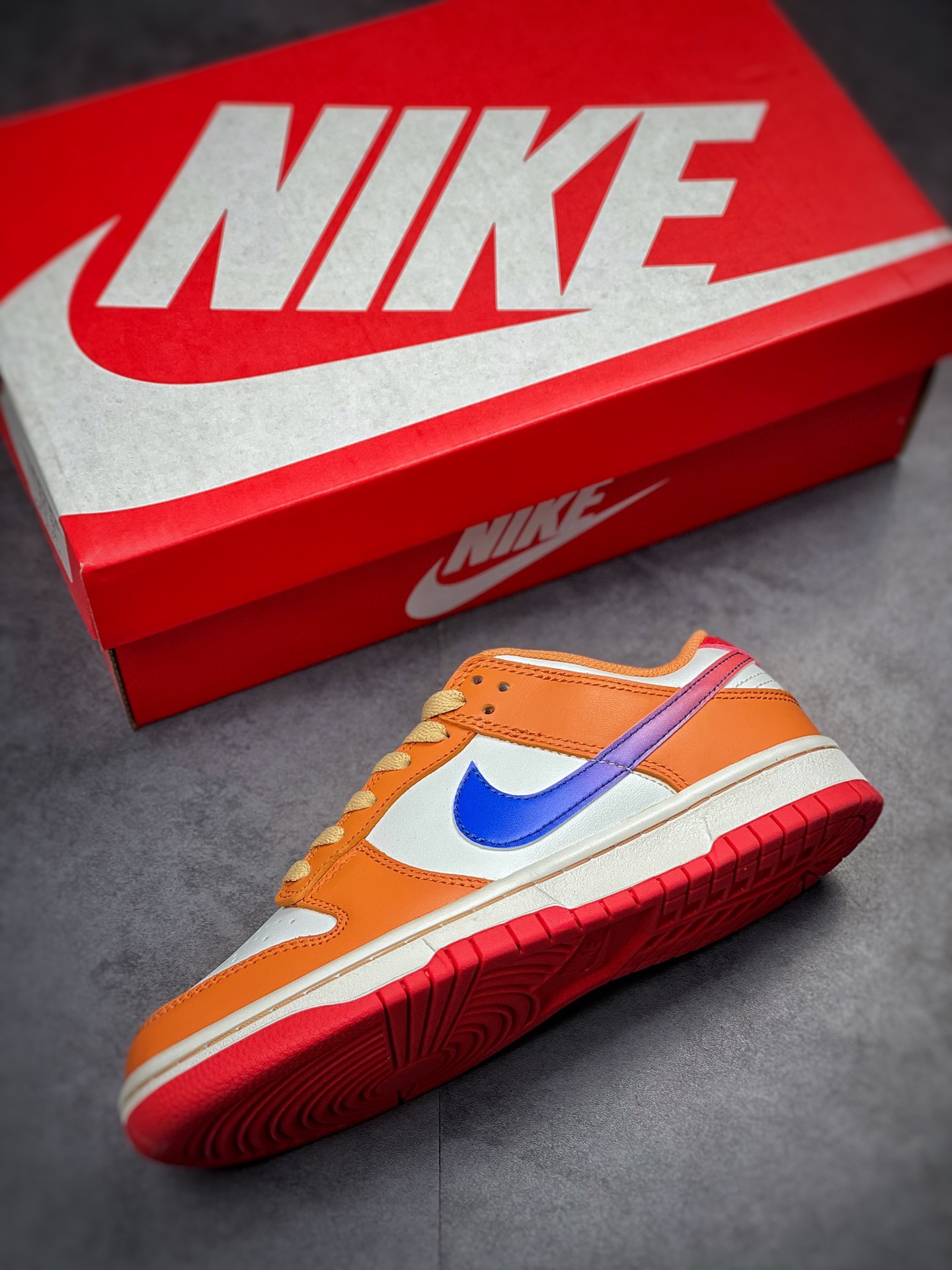 Nike SB Dunk Low White Orange Blue DH9765-101