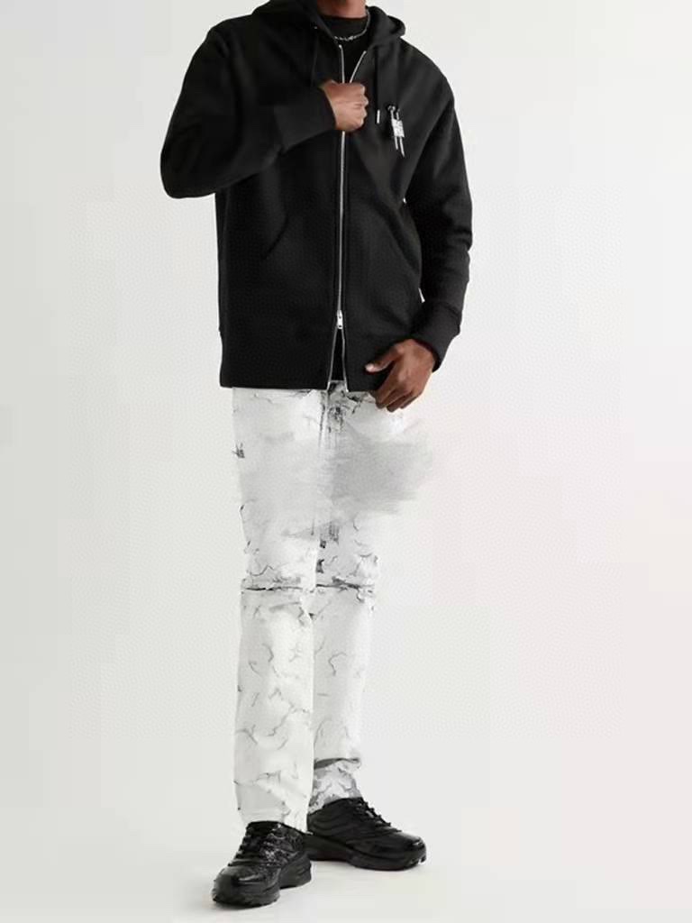 GivenchyGivenchy 21Fw lock-up zipper cardigan coat upper body effect