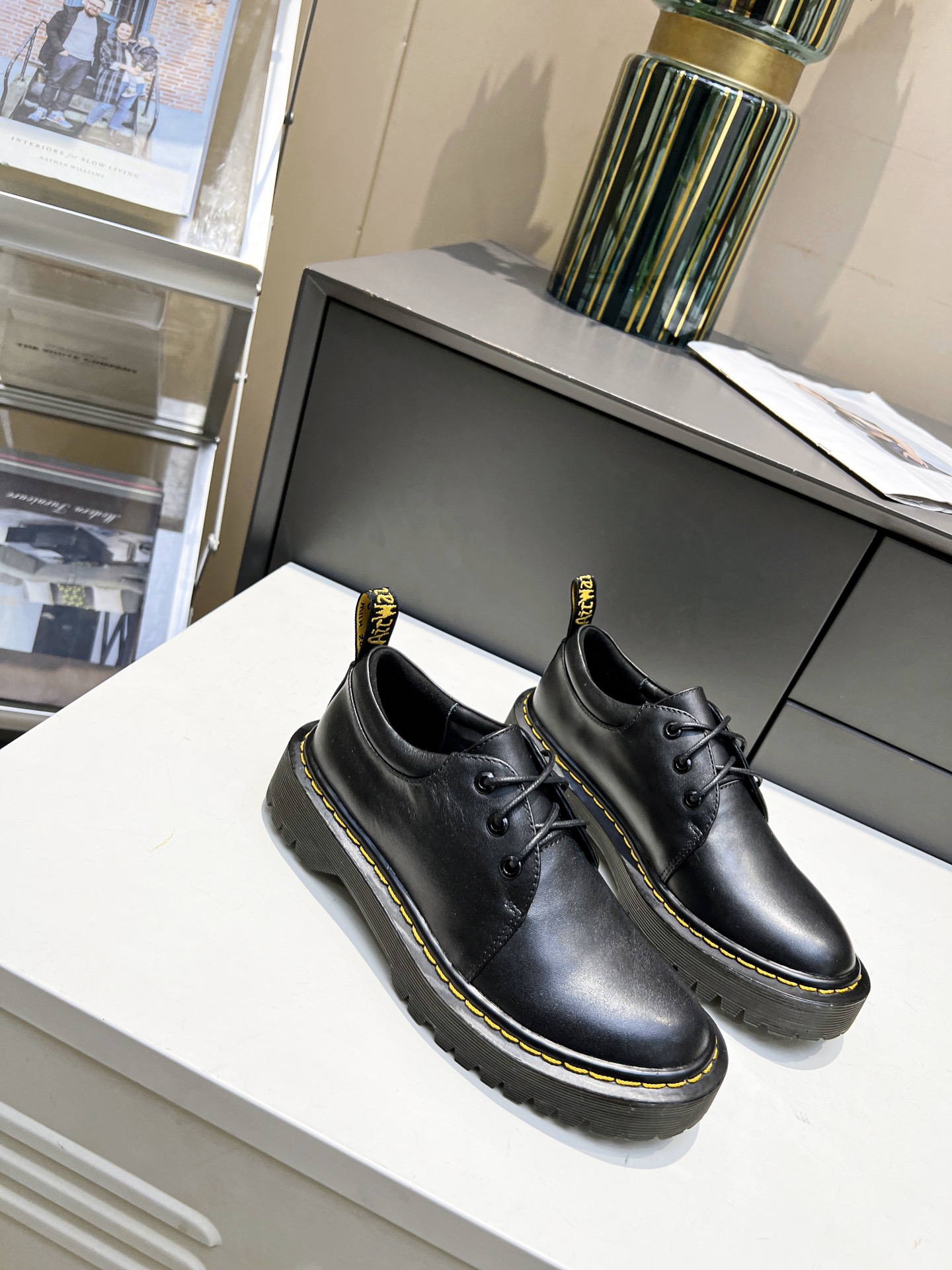 Dr. Martens Women’s 3-Hole Monoshoes: Classic, Stylish, Comfortable.