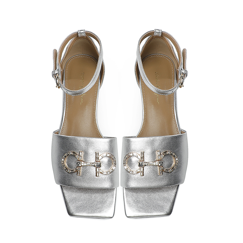 Silver Mixed Seed Sheep Rubber Outsole: P220m Leather Outsole: P255m Yardage: 35-44 Factory No.: 959