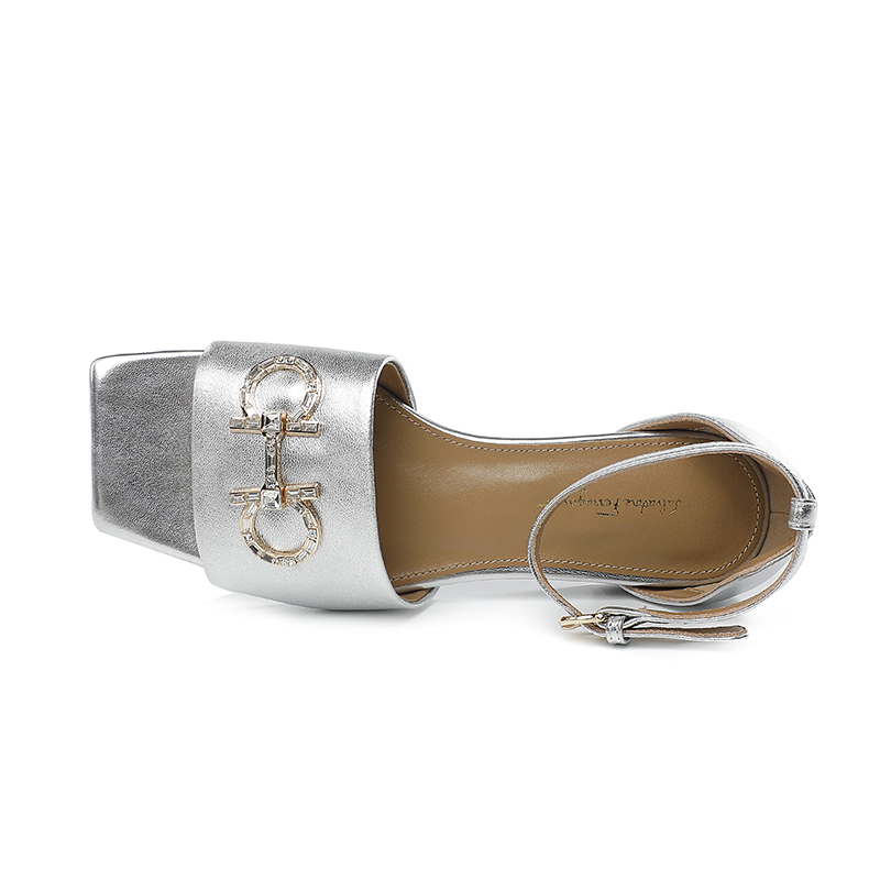 Silver Mixed Seed Sheep Rubber Outsole: P220m Leather Outsole: P255m Yardage: 35-44 Factory No.: 959