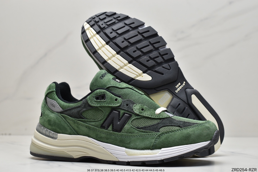 Pure original version JJJJound x New Balance M992JJ joint retro casual running shoes