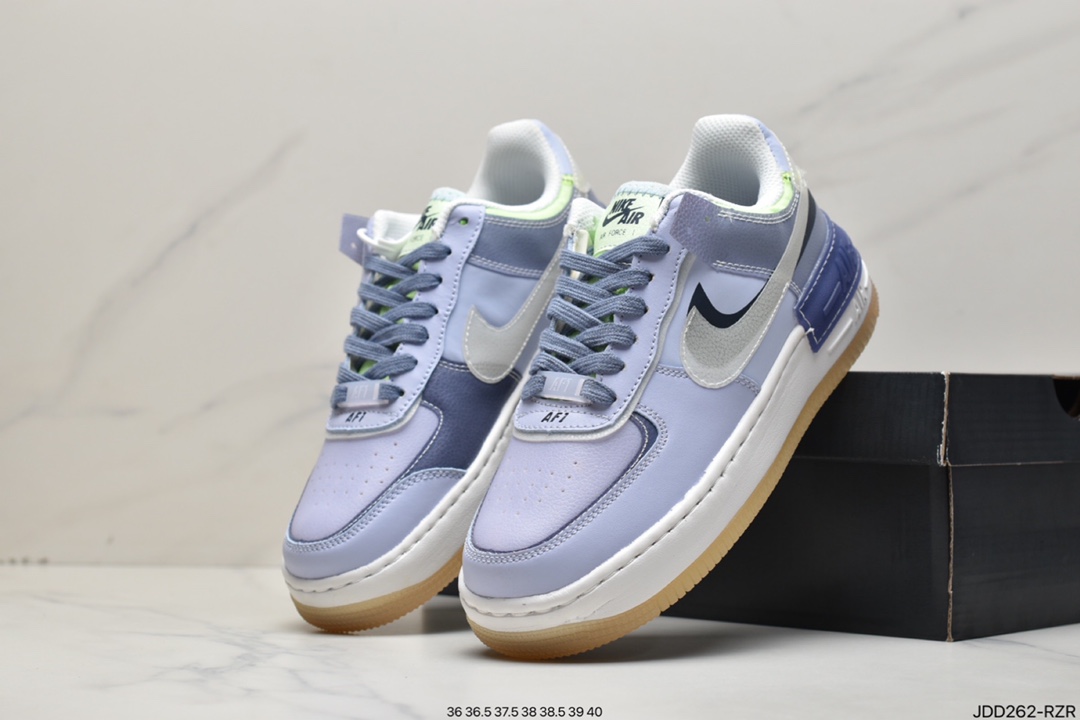 120 耐克Nike Air Force 1 Low Fur-Lined Shadow 灰褐CT1985-700