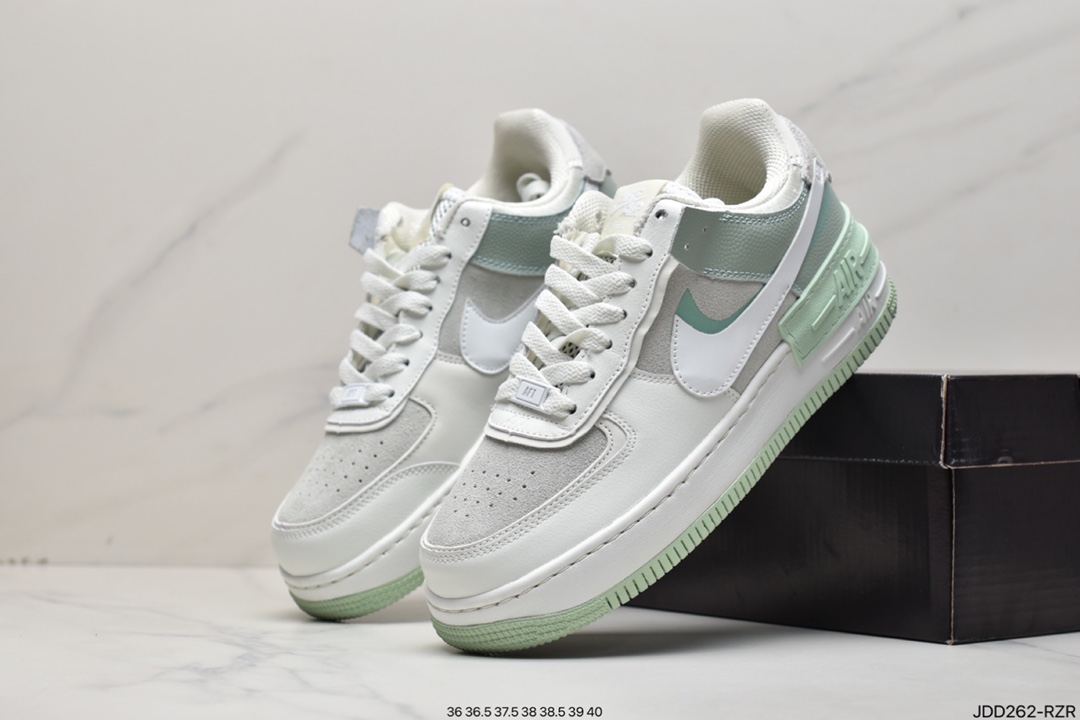 120 耐克Nike Air Force 1 Low Fur-Lined Shadow 灰褐CT1985-700