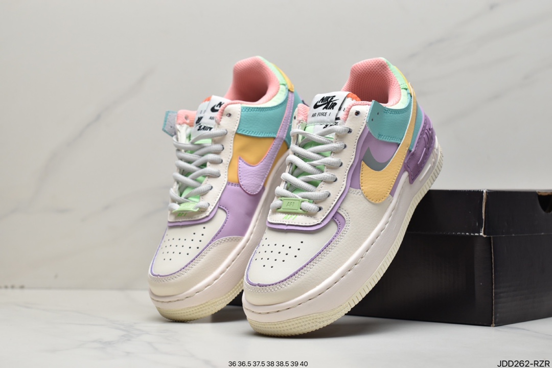 120 耐克Nike Air Force 1 Low Fur-Lined Shadow 灰褐CT1985-700