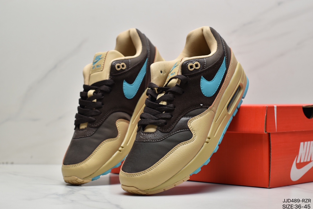 130 Nike Air Max 1 复古半掌小气垫休闲跑步鞋 319986