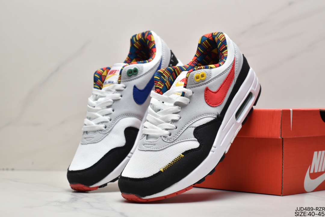 130 Nike Air Max 1 复古半掌小气垫休闲跑步鞋 319986