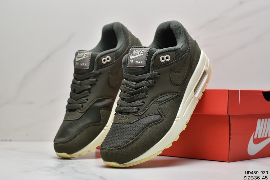 130 Nike Air Max 1 复古半掌小气垫休闲跑步鞋 319986