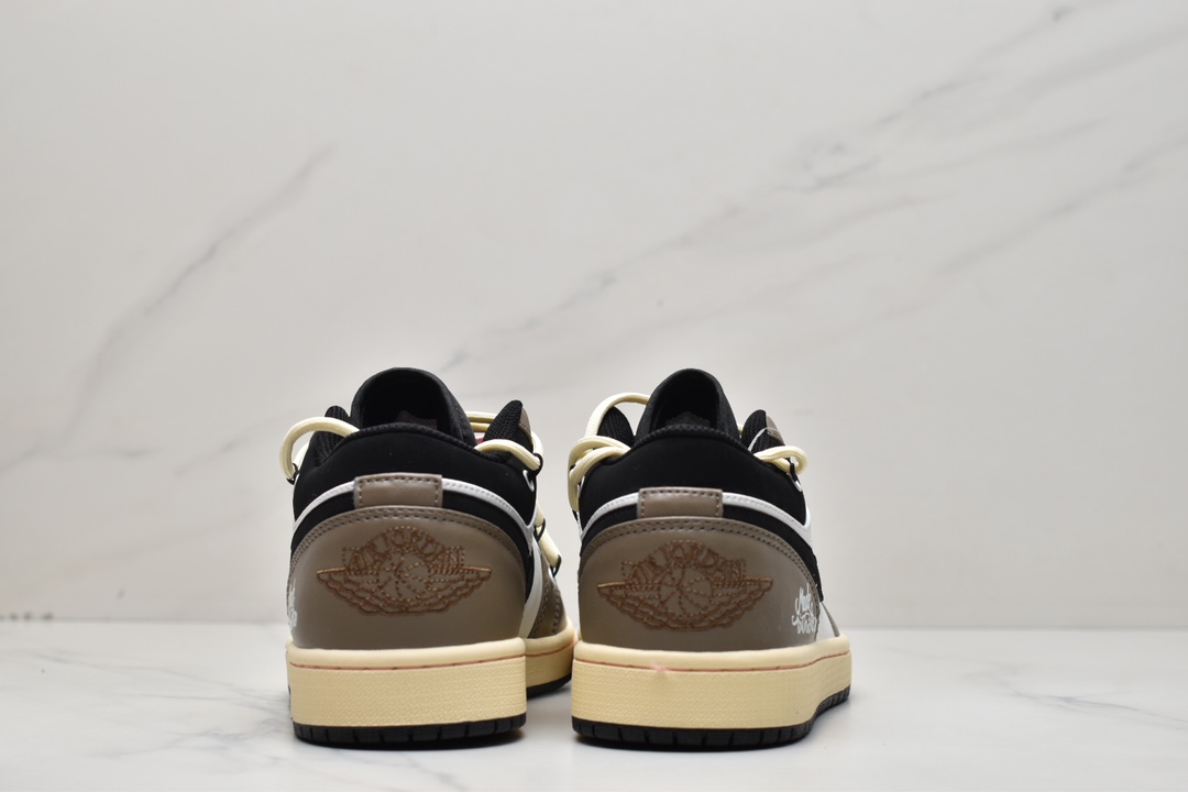 200 耐克 Nike Air Jordan 1 Low 麻绳绑绳 AJ1低帮 553558-062