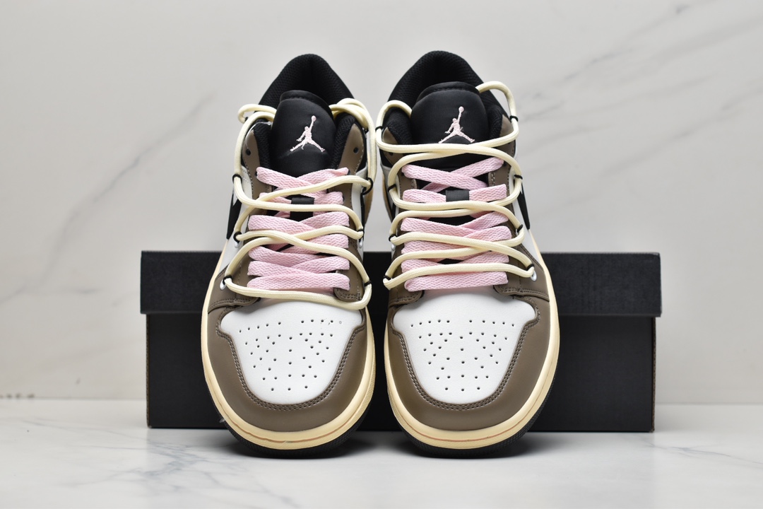 200 耐克 Nike Air Jordan 1 Low 麻绳绑绳 AJ1低帮 553558-062