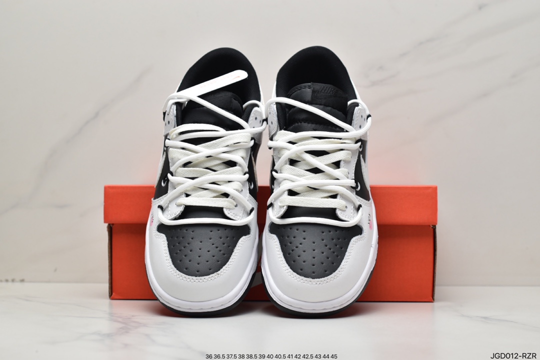 180 耐克/Nike SB Dunk Low Creamy/Tweed”解构绑带低帮CW1590-006