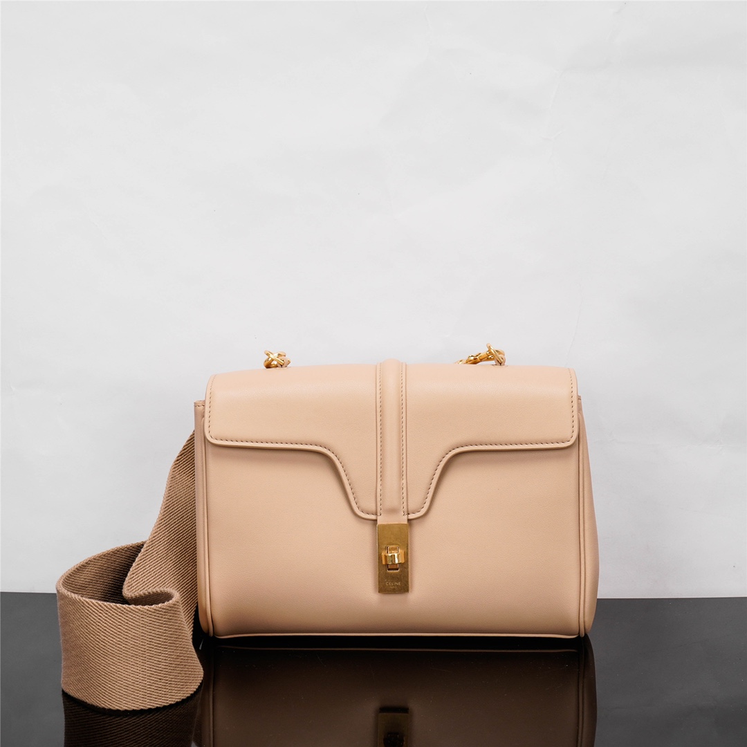 Celine Ready in stock, apricot original leather