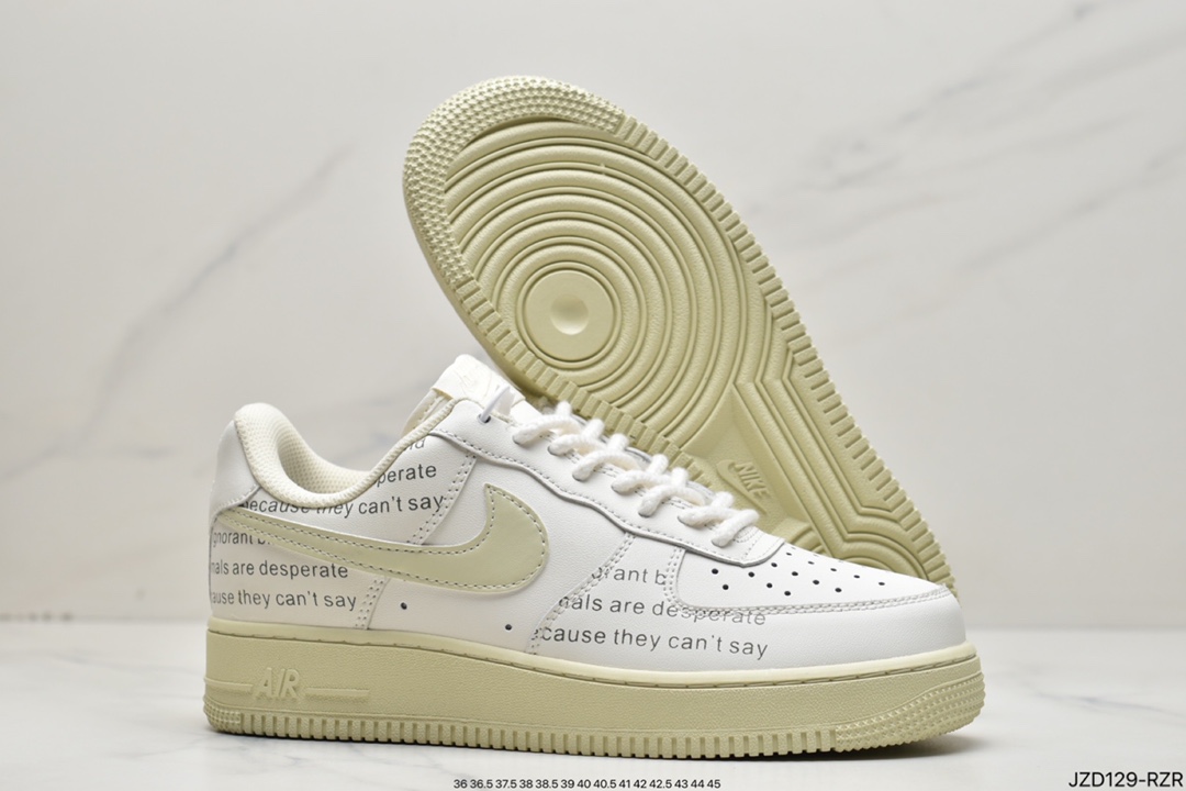 140 耐克Nike Air Force 1 Low 空军一号低帮百搭休闲运动板鞋DH2296-668