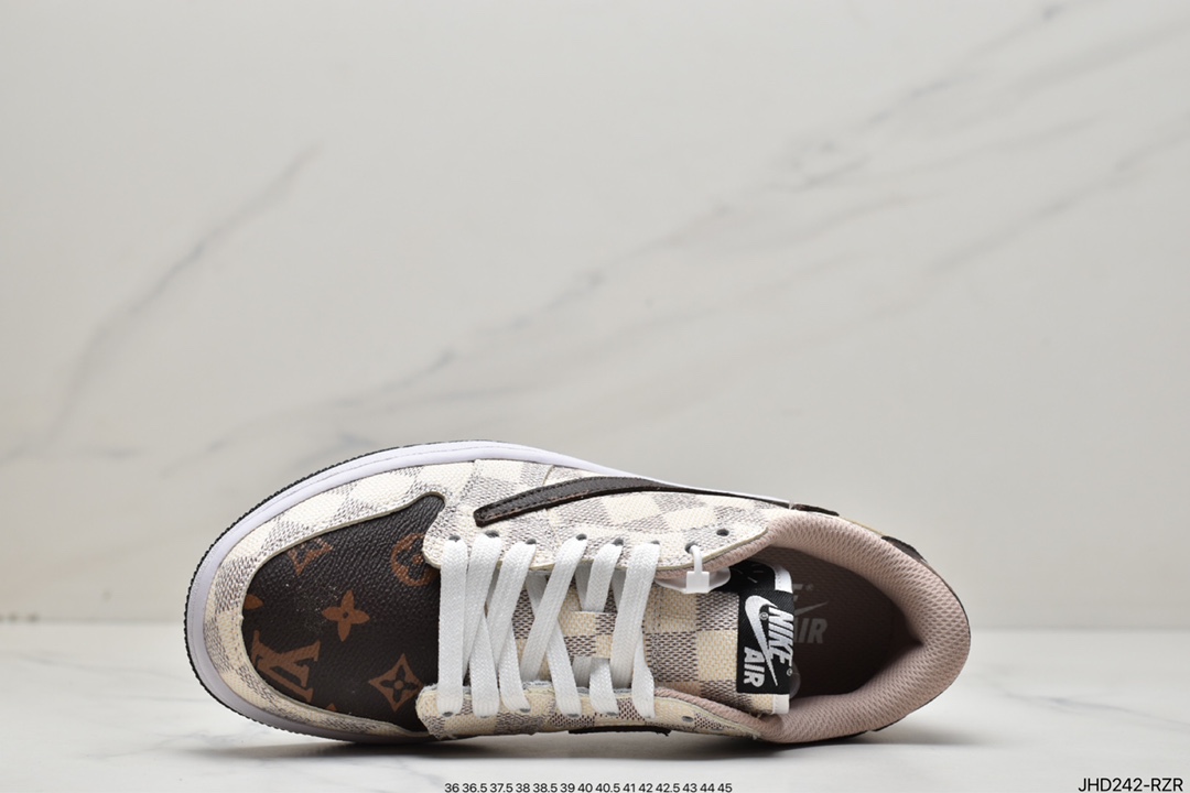 190 Travis Scott x Air Jordan 1 Low AJ1乔1低帮倒钩  1A9G62