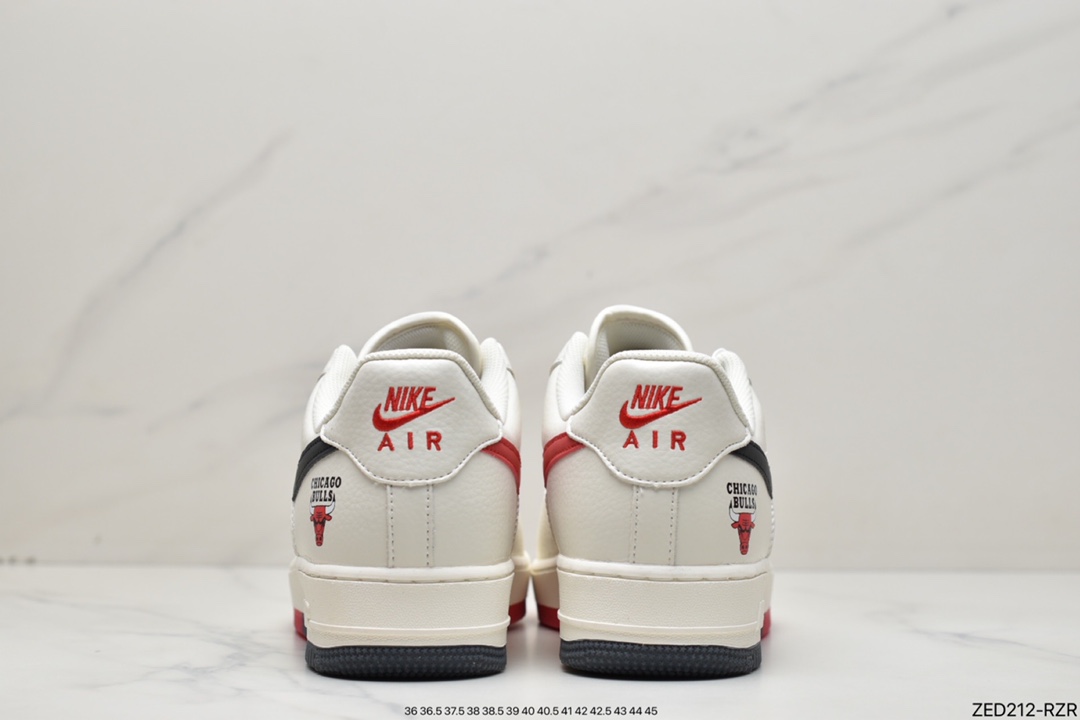 260 Nike Air Force 1 Low “米红黑反光” 空军一号低帮休闲板鞋CH2808-306