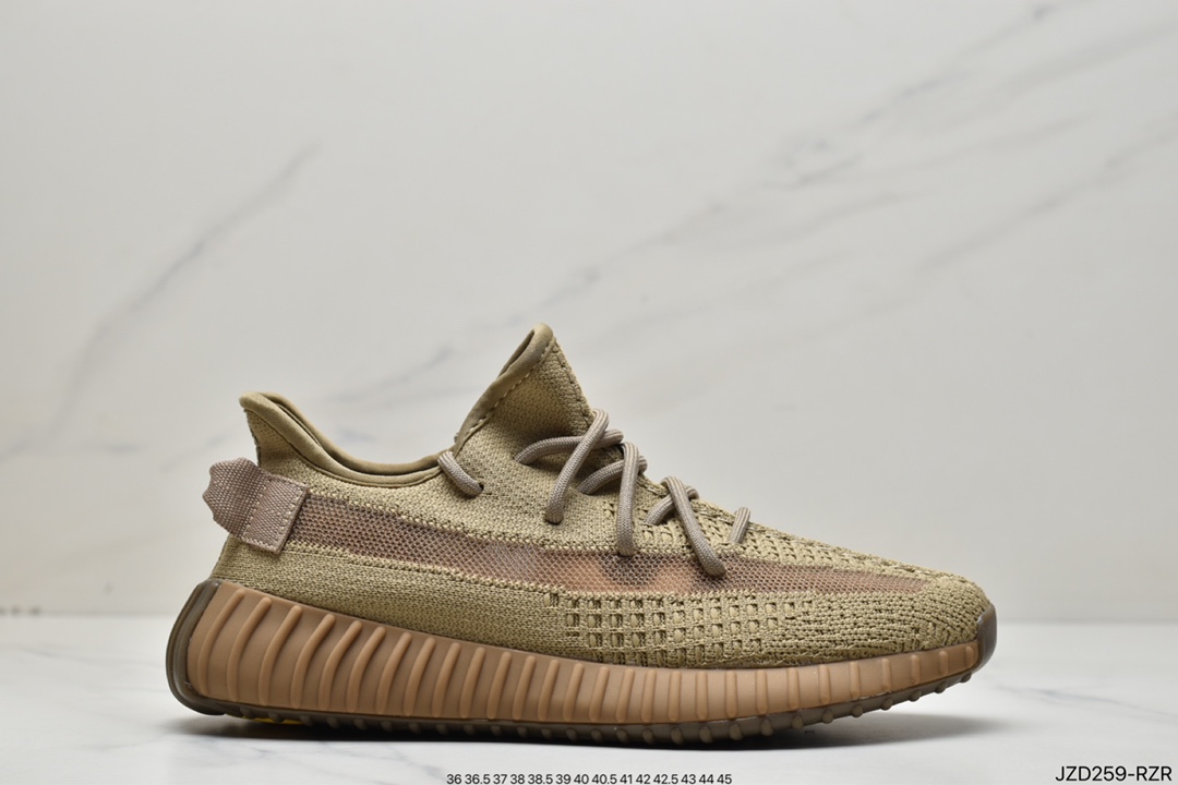 Kanye West x adidas Yeezy Boost 350 V2 popcorn midsole casual sports jogging shoes FU9161