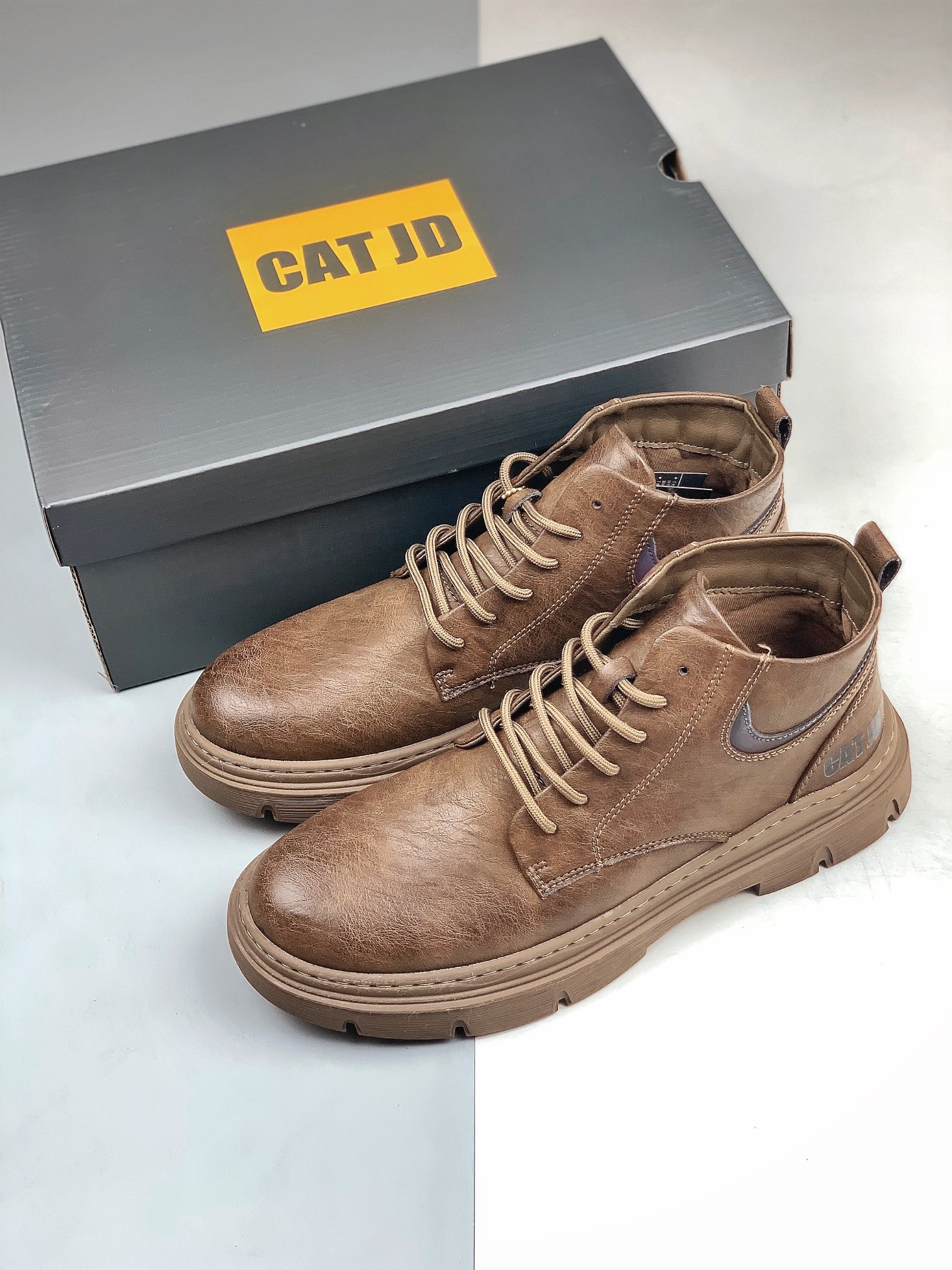 CAT/ Carter tough guy bulldozer brand 2022ss autumn and winter trend hot style men's casual tooling Martin boots series