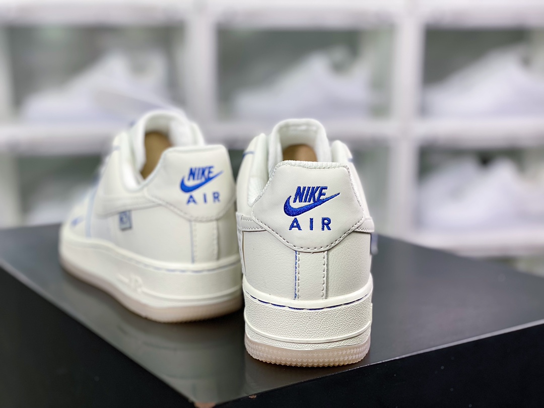 220 Air Force 1 '07 Low”Sail White/Blue Mini Swoosh”空军一号DX1156-001