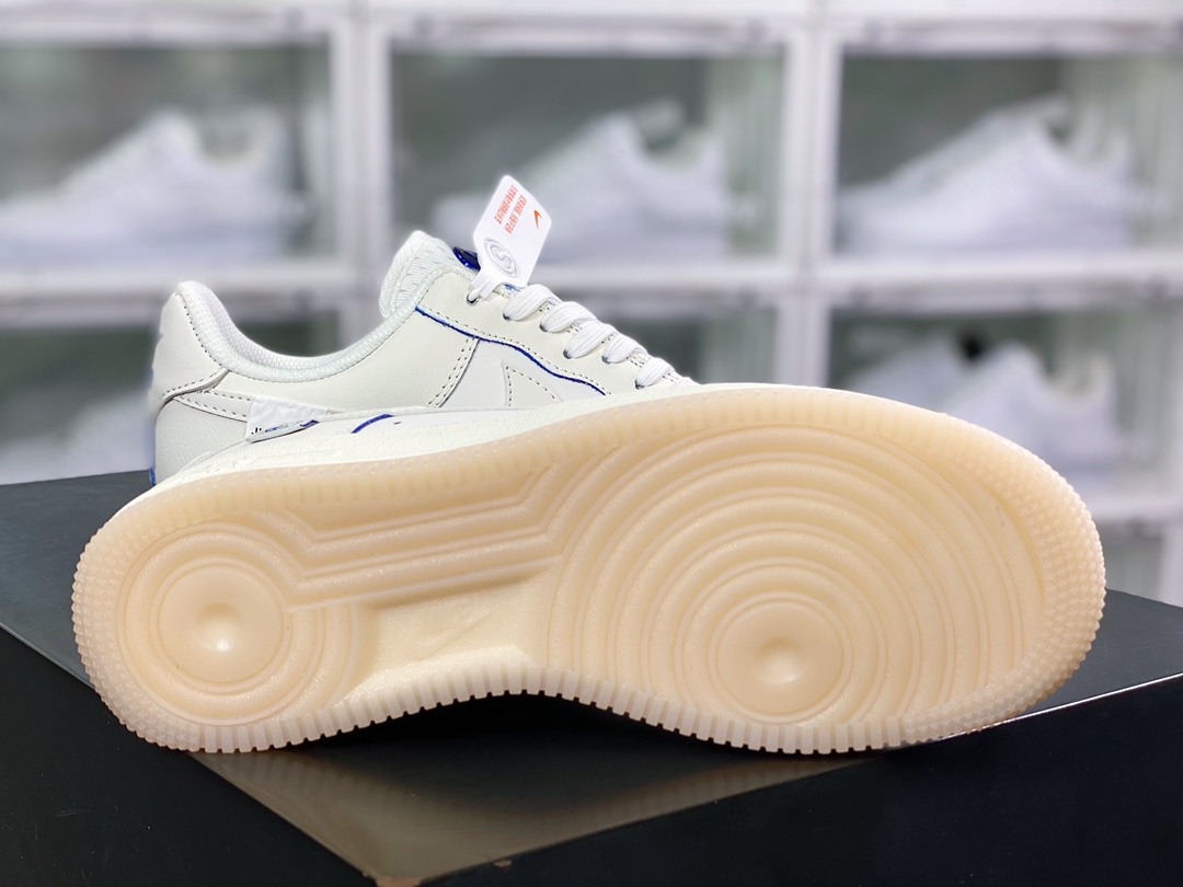 220 Air Force 1 '07 Low”Sail White/Blue Mini Swoosh”空军一号DX1156-001