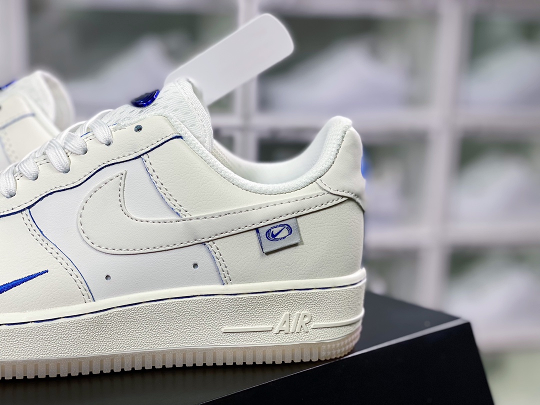 220 Air Force 1 '07 Low”Sail White/Blue Mini Swoosh”空军一号DX1156-001