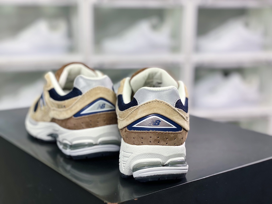 ML2002 Series Retro Daddy Style Casual Sports Jogging Shoes ”Suede Beige Brown Navy Blue” M2002R5