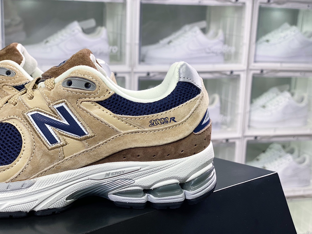 ML2002 Series Retro Daddy Style Casual Sports Jogging Shoes ”Suede Beige Brown Navy Blue” M2002R5