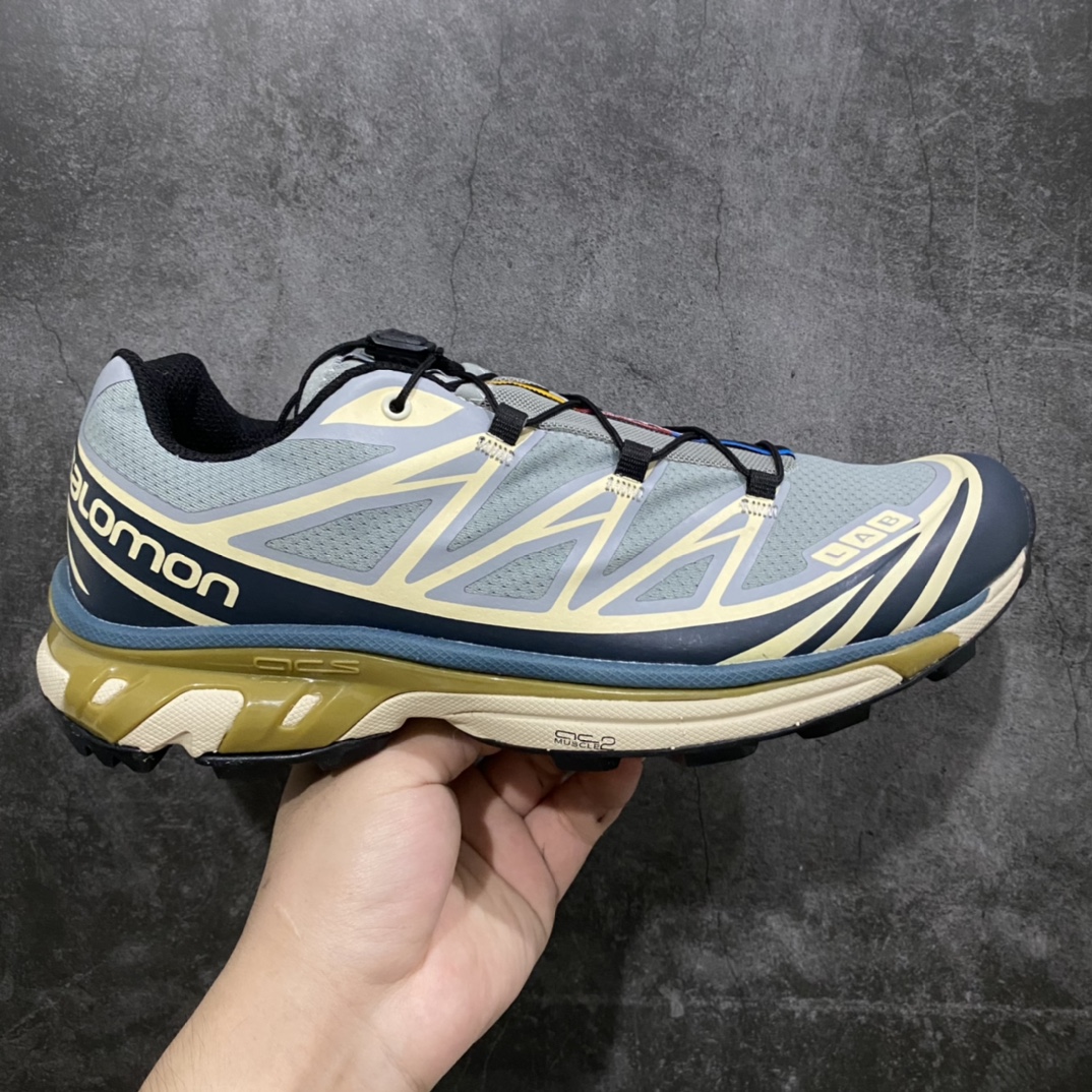 Salomon 萨洛蒙 XT-6 迷雾蓝 复古机能潮流休闲跑鞋 414551 新晋网红单品 伞兵绳快穿鞋带设计 无缝鞋身户外随意纵横 颜值与脚感兼备 出街通勤 绝对非常吸睛 你值得拥有 尺码:40 40.5 41 42 42.5 43 44 44.5 注意:偏小0.5-1码-选品中心