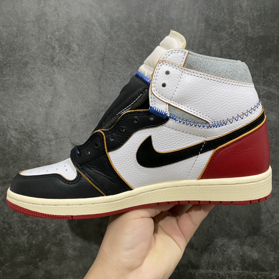 图片[2]-纯原 Union x Air Jordan AJ1 Retro High NRG 联名四色拼接黑脚趾 BV1300-106 原楦原纸板开发 极致一眼正品既视感 原厂皮料 原厂拉帮工艺 全部采用原厂电脑车 针距 边距完全同步原鞋 原厂特供皮料承诺百分百一致原鞋 鞋面清洁度最高QC检验标准 控制溢胶 飞翼3D高频深度立体 全市场仅此一家 鞋盒、防尘纸 均采购来自原厂 尺码：40 40.5 41 42 42.5 43 44 44.5 45 46 47.5-选品中心