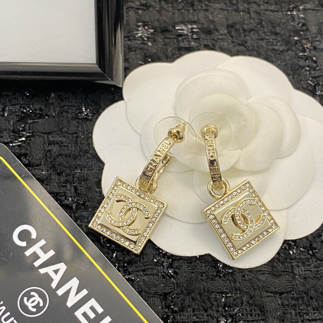 Chanel Bijoux Boucle D’Oreille Colliers & Pendentifs Serti de diamants