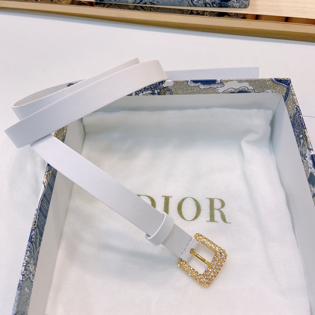 DIOR迪奥1.5Cm宽腰带以经典优