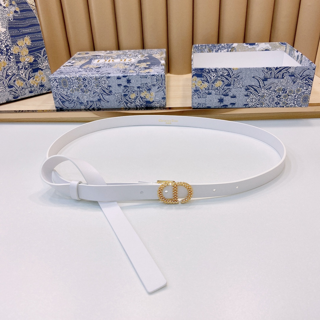 DIOR迪奥1.5Cm宽腰带以经典优