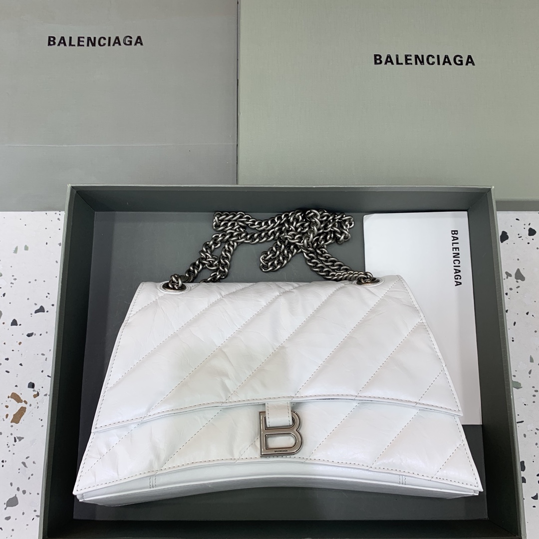 Balenciaga Copy
 Crossbody & Shoulder Bags White Unisex Chains