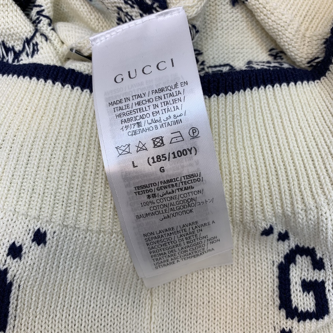Buy High-Quality Fake Gucci Clothing Sweater Beige White B521370 ...