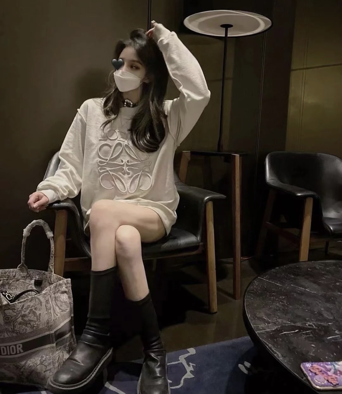 2022Loewe 22FW🆕最新款反穿万针🪡刺绣卫衣