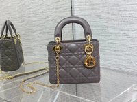 New
 Dior Bags Handbags Gold Lambskin Sheepskin Chains