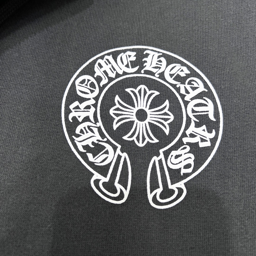 Chrome Hearts 克罗心 22FW 背后大马蹄拉链外套