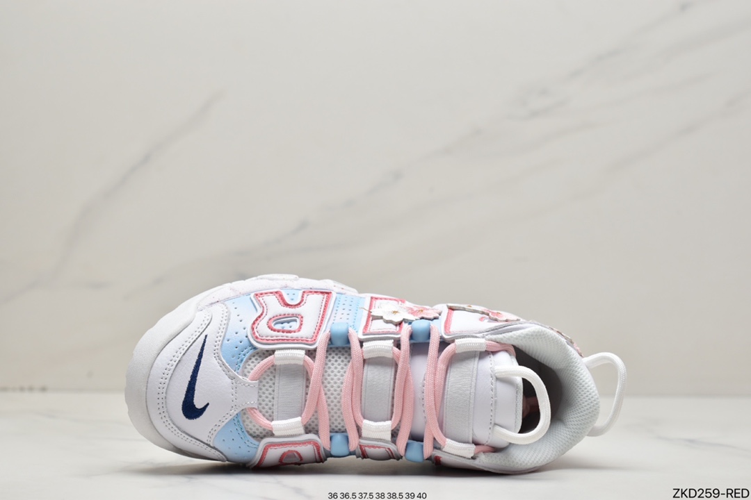 270 耐克Nike Air More Uptempo'96"White/Navy"皮蓬一代 DH9719-100