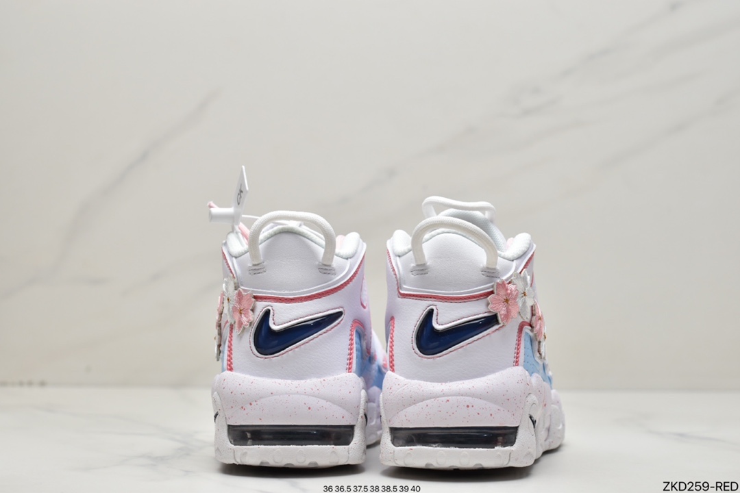 270 耐克Nike Air More Uptempo'96"White/Navy"皮蓬一代 DH9719-100