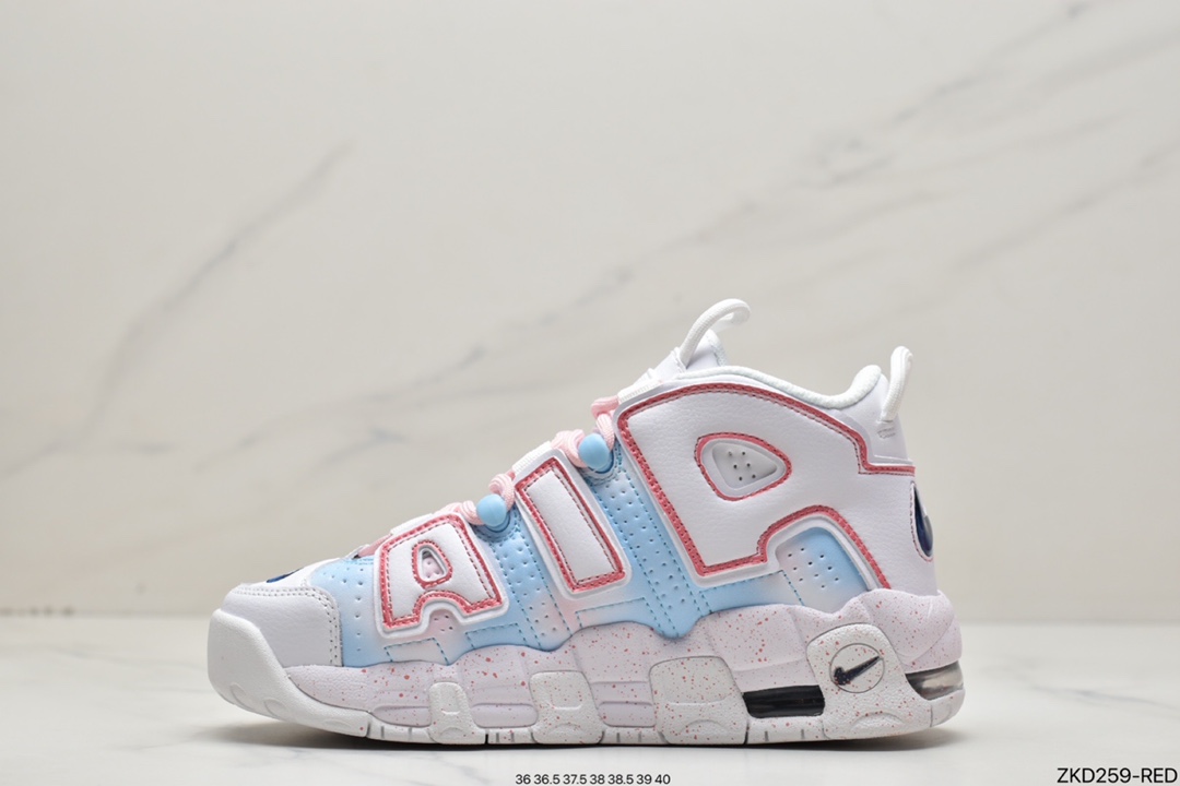 270 耐克Nike Air More Uptempo'96"White/Navy"皮蓬一代 DH9719-100