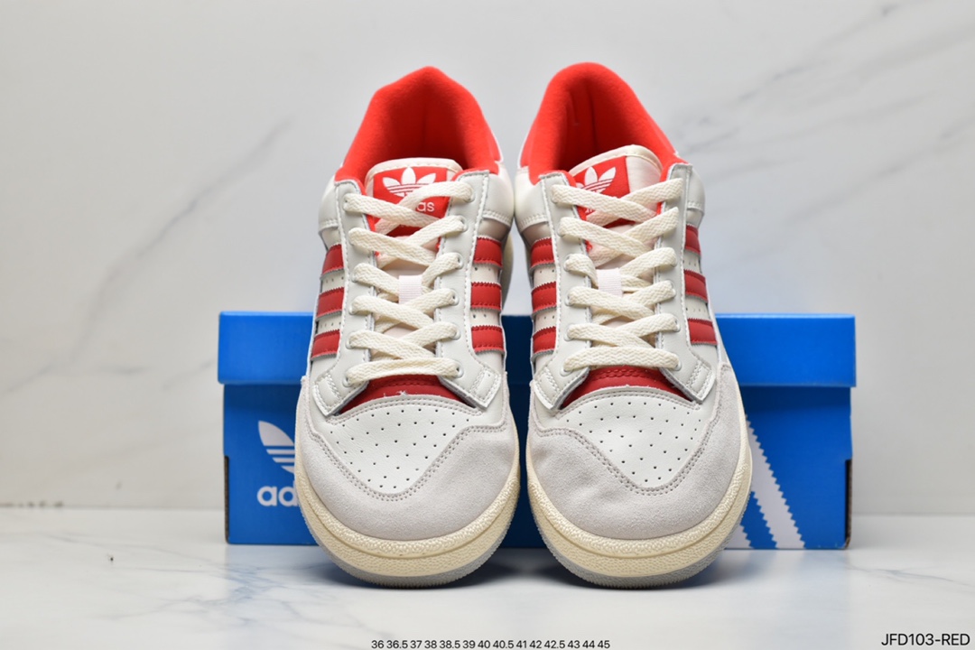 170 阿迪达斯 Adidas Forum Low 低帮百搭潮流休闲运动板鞋HQ6278