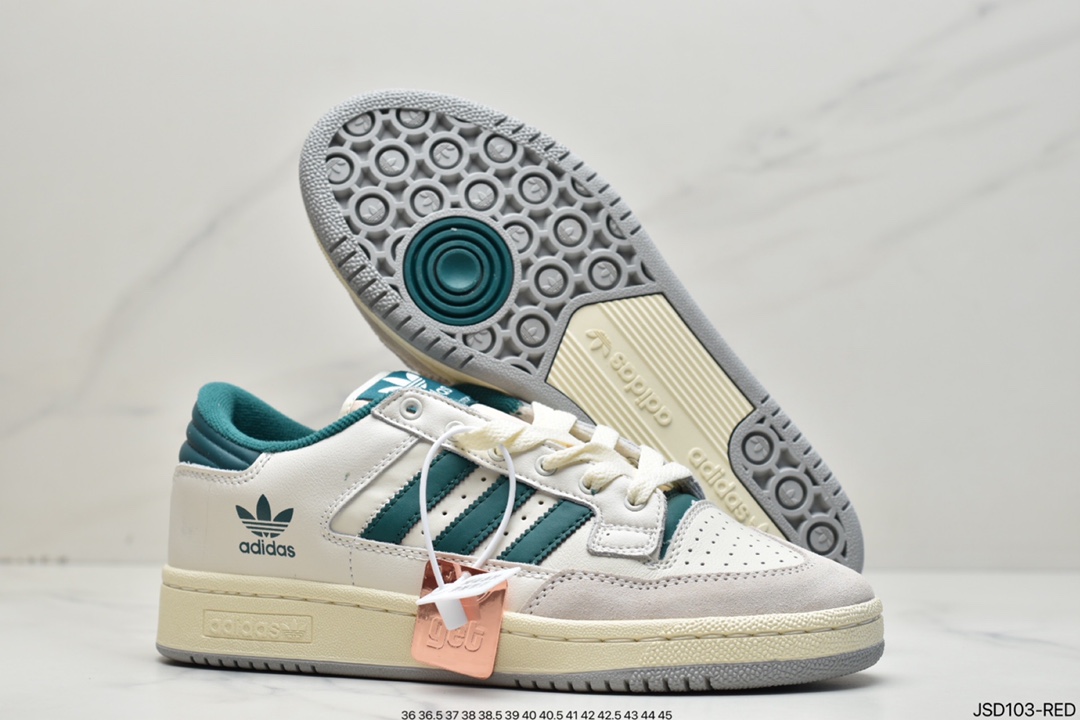 200 阿迪达斯 Adidas Forum Low 低帮百搭潮流休闲运动板鞋 GX2214