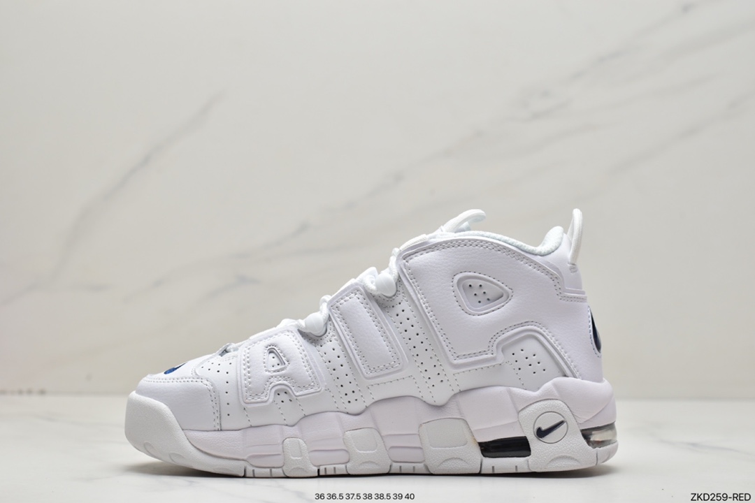 270 Air More Uptempo 纯白蓝勾 DH9719-100