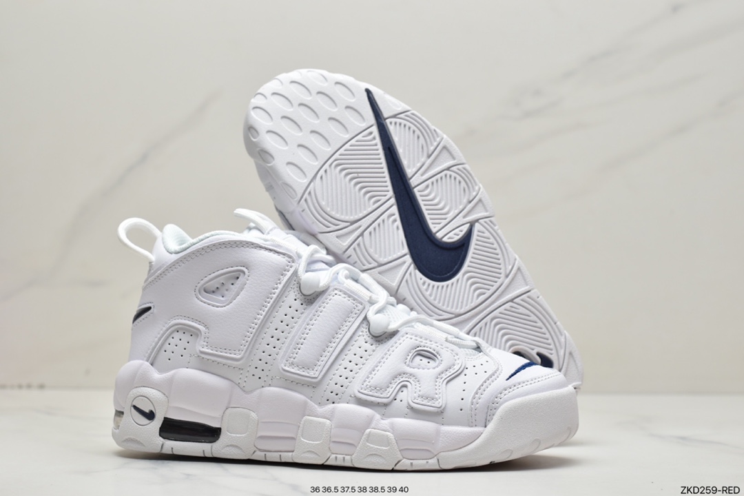 270 Air More Uptempo 纯白蓝勾 DH9719-100