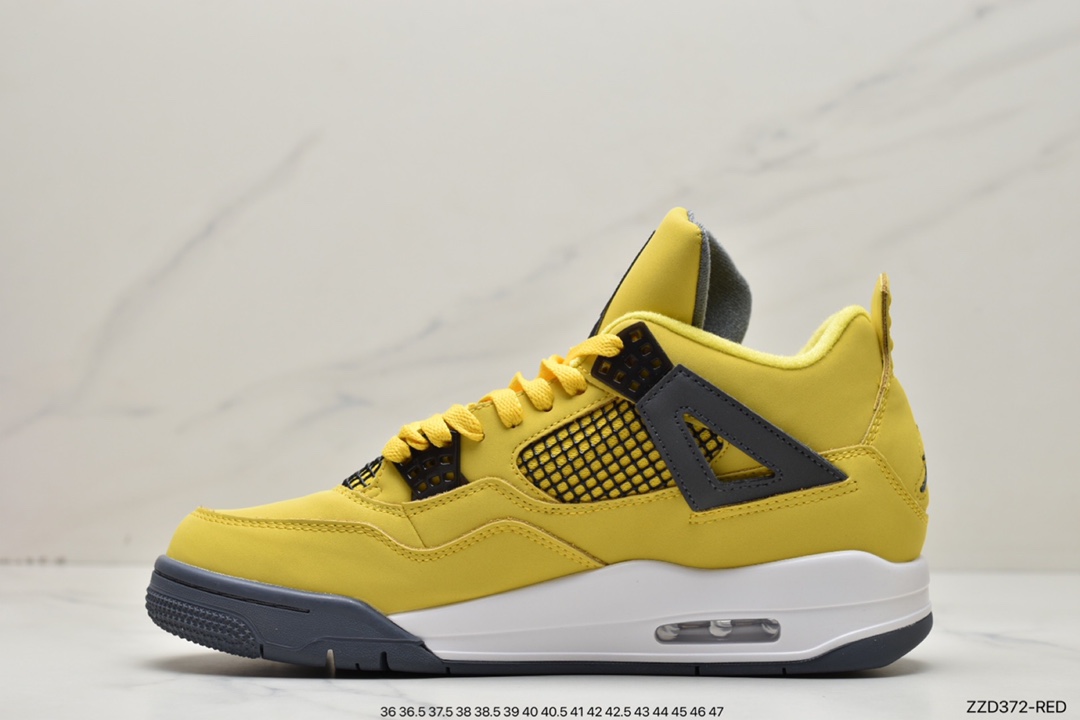 250 Air Jordan 4 Retro “Tour Yellow” 黑黄电母CT8527-700