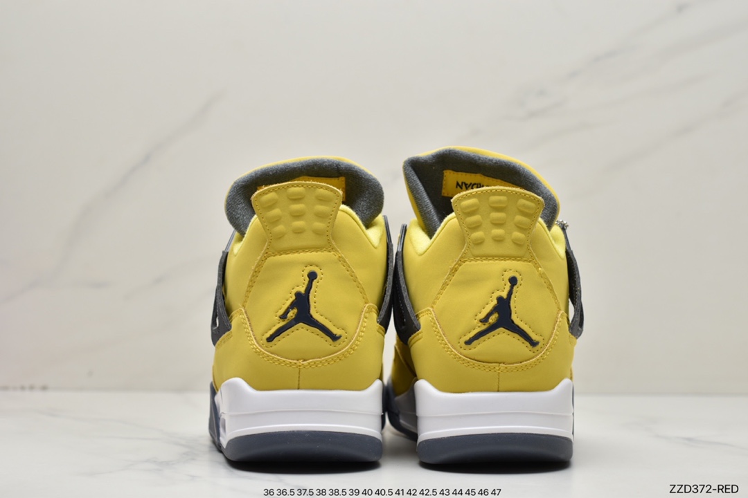 250 Air Jordan 4 Retro “Tour Yellow” 黑黄电母CT8527-700