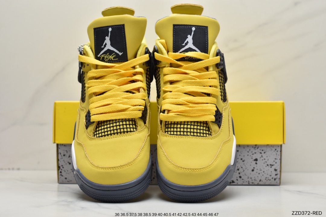 250 Air Jordan 4 Retro “Tour Yellow” 黑黄电母CT8527-700