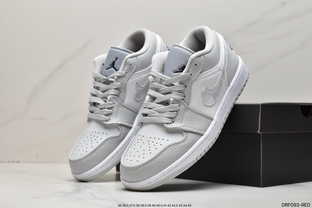 115 耐克NK Air Jordan 1 Low"Breathe/Triple White"AJ1乔丹一代DC0774