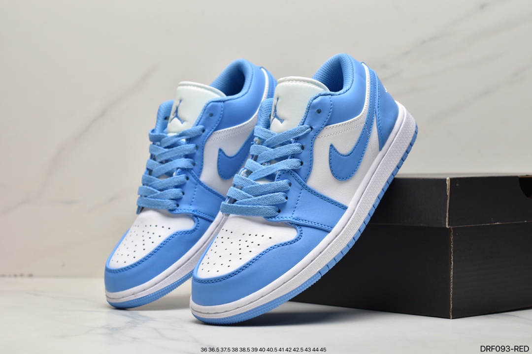 115 耐克NK Air Jordan 1 Low"Breathe/Triple White"AJ1乔丹一代DC0774