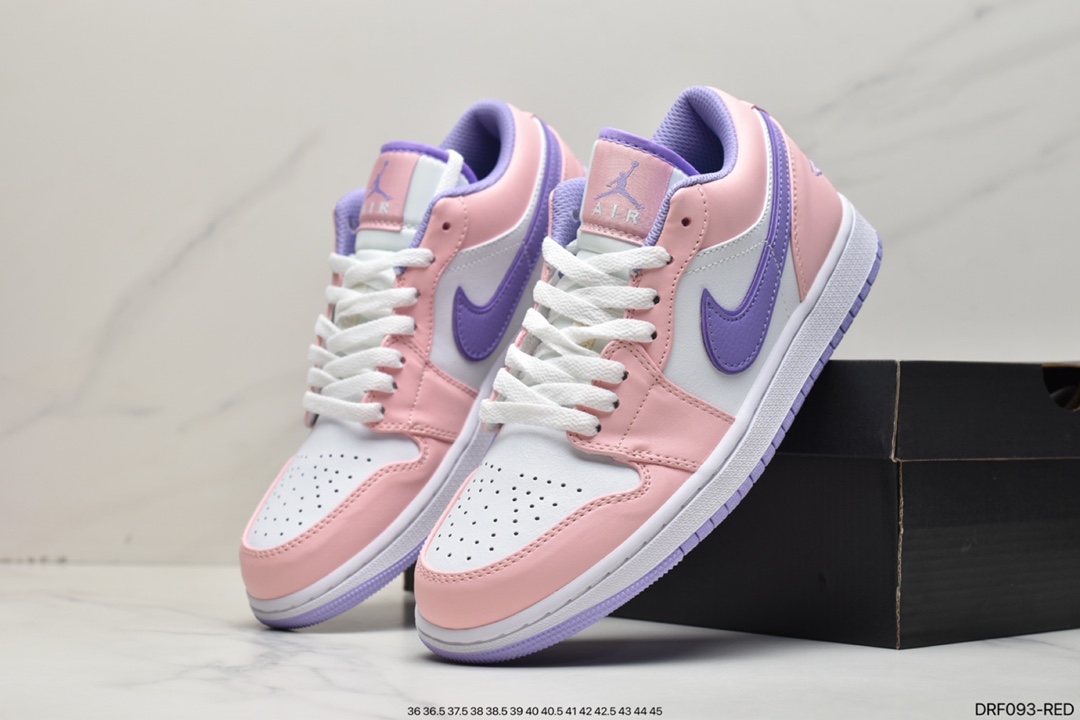 115 耐克NK Air Jordan 1 Low"Breathe/Triple White"AJ1乔丹一代DC0774